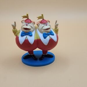Disney 90s Alice in Wonderland Tweedle Dee & Tweedle Dum Toy Figurine/Souvenir